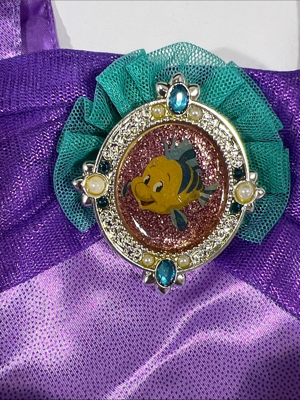 Disney Baby Ariel Toddler Costume Dress - Picture 5 of 5